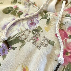 gap x LoveShackFancy crop hoodie